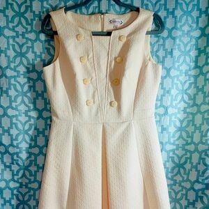 Nanette Lepore Seashell Pink Dress sz 8